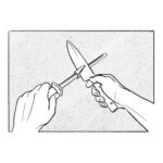 Guided Rods Sharpener