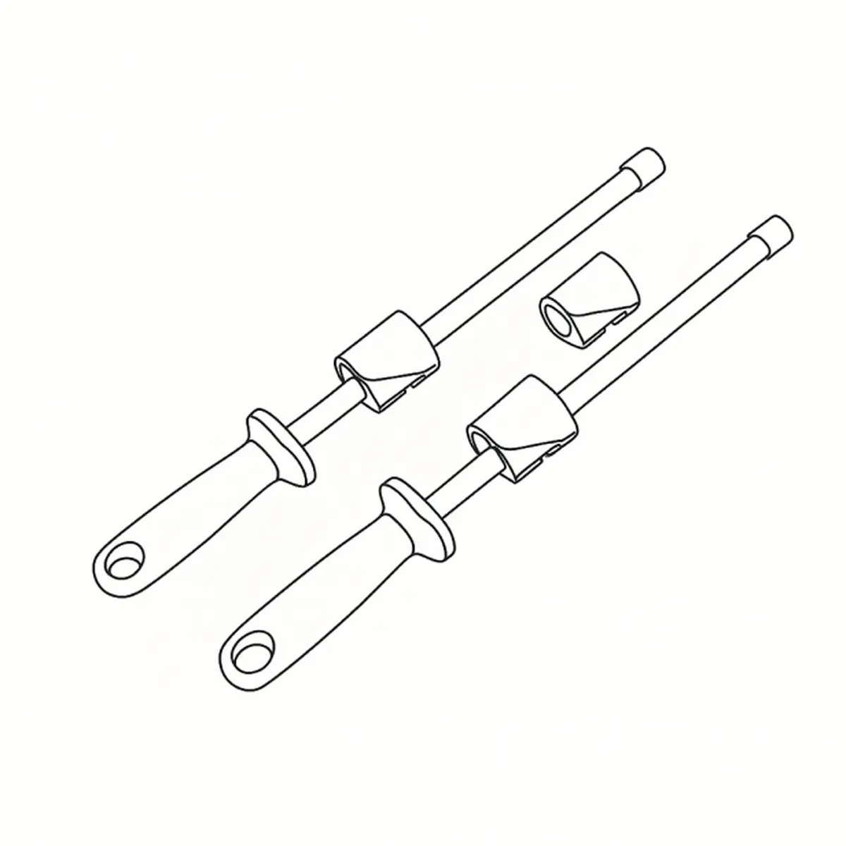 Knife sharpening rods and honing steels